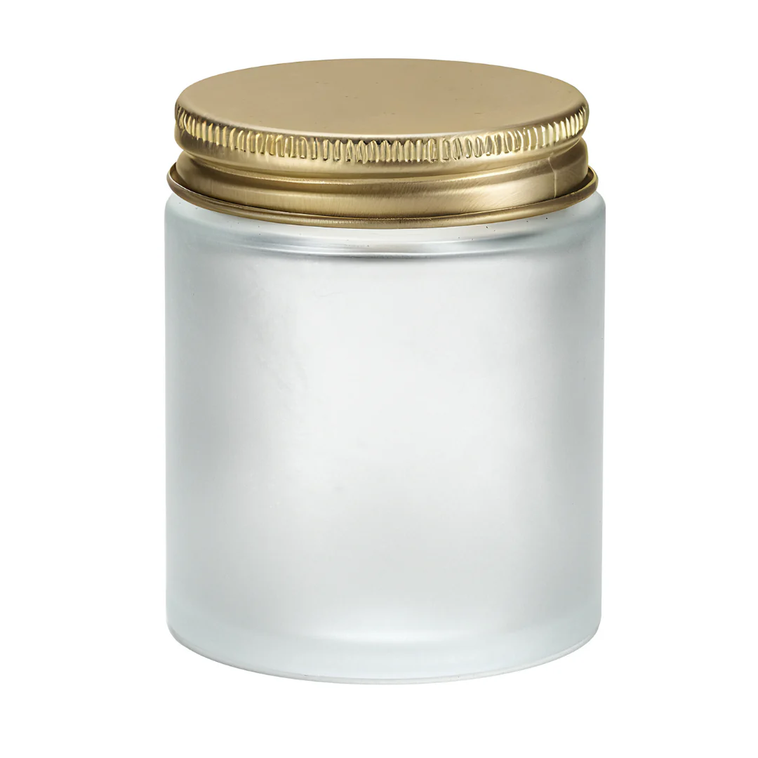 100ml Glass Pot - Frosted - Image 4