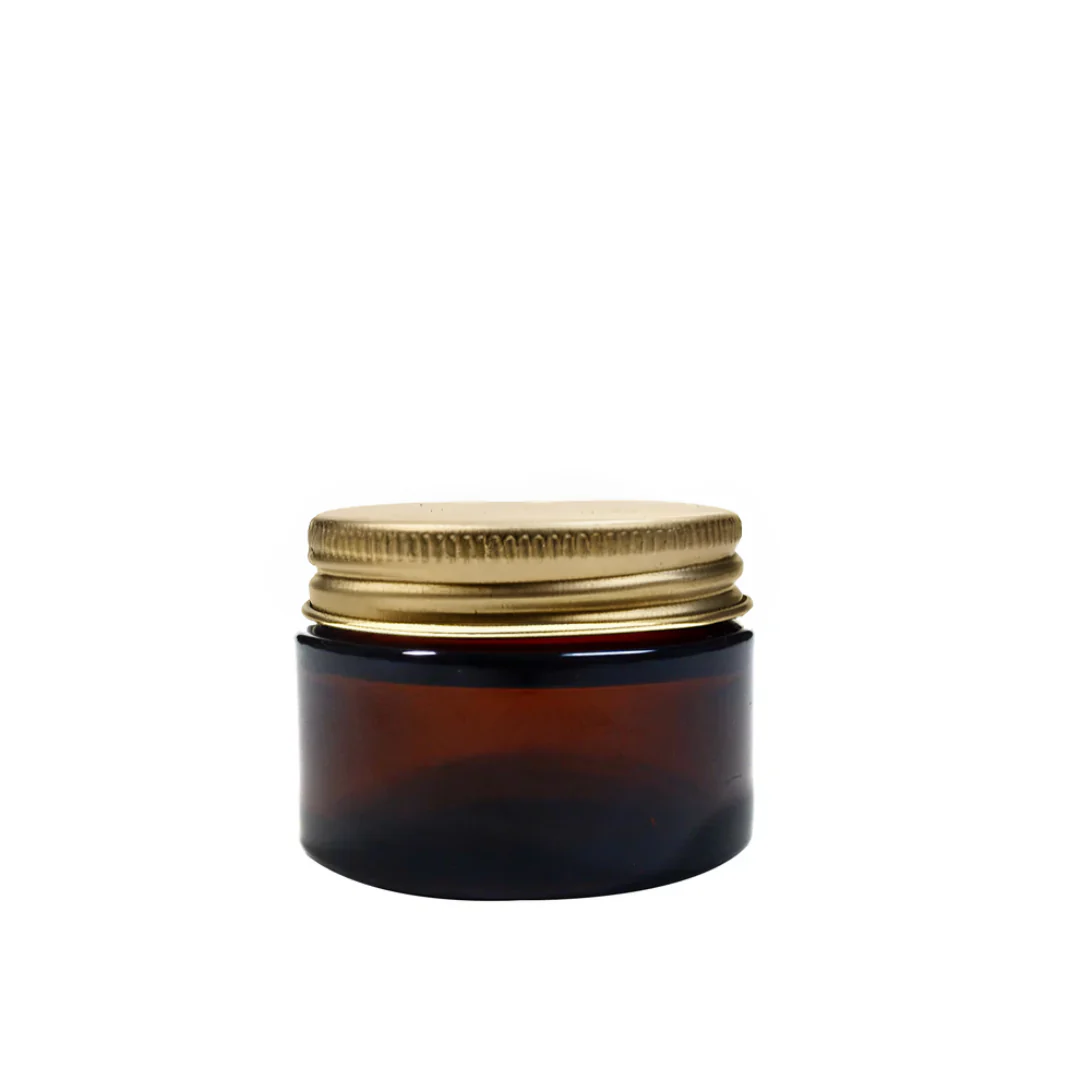 30ml Glass Pot - Amber - Image 4