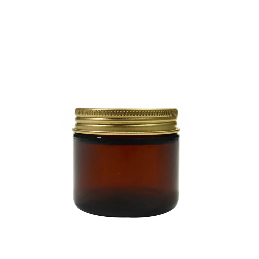 60ml Glass Pot - Amber - Image 4