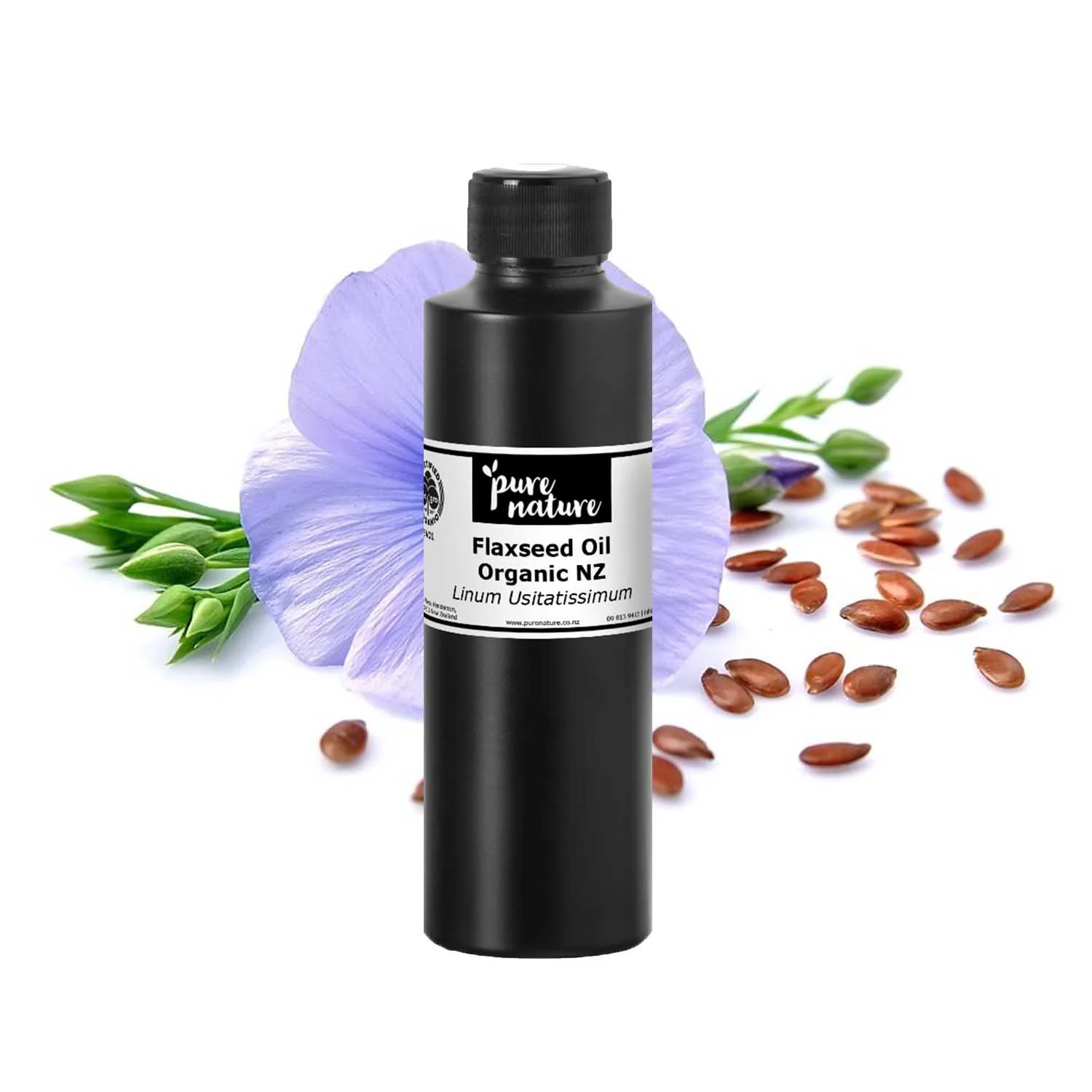 Flaxseed Oil, Organic - New Zealand - Image 3