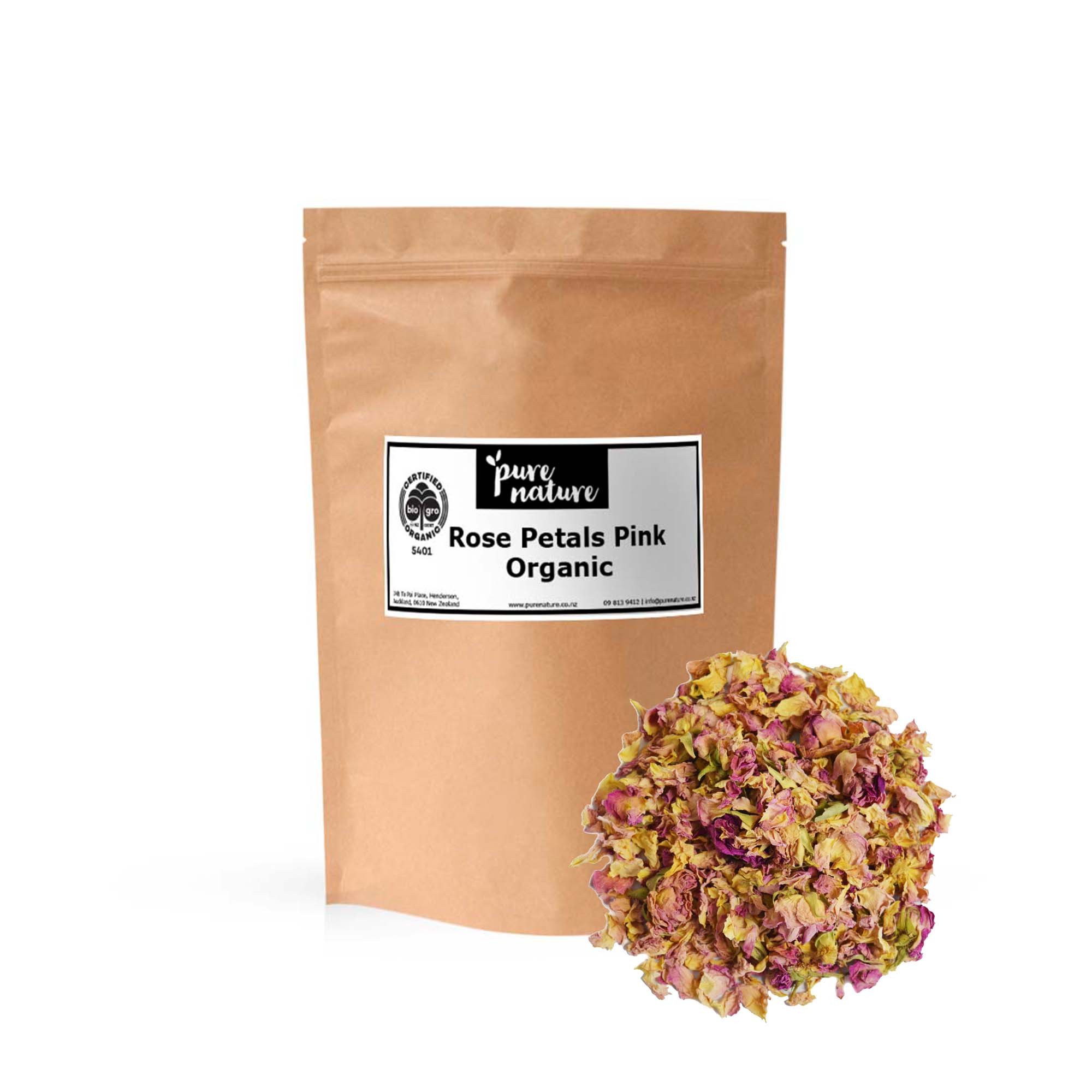 Rose Petals, Pink - Organic - Image 2